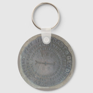 Porte-clés marqueur-étude géodésique