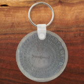 Porte-clés marqueur-étude géodésique (Recto)