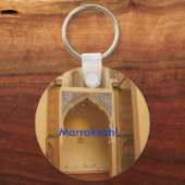 Porte-clés Marrakech, Maroc (Recto)