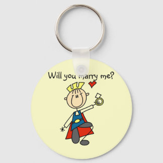 Porte-clés Marry Me Mariage Proposition Tshirts et cadeaux