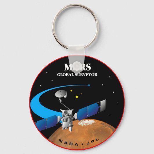 Porte-clés Mars Global Surveyor (Recto)