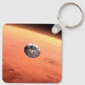 Porte-clés Mars Science Laboratory approchant Mars. (Dos)