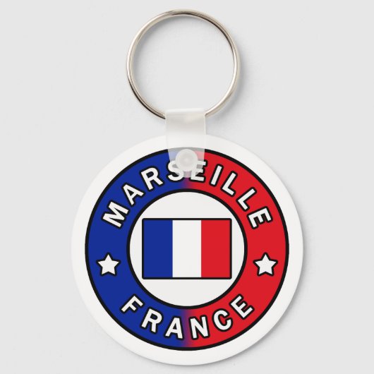 Porte-clés Marseille France (Recto)