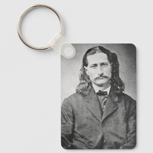 Porte-clés Marshal Wild Bill Hickok Old West Gunfighter (Recto)
