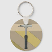 Porte-clés Marteau de rock du géologue (Recto)