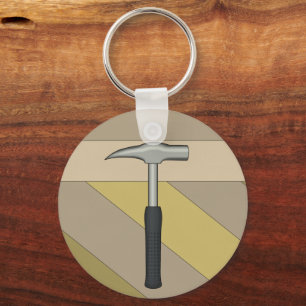 Porte-clés Marteau de rock du géologue