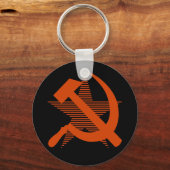 Porte-clés Marteau rouge soviétique et faucille (Recto)