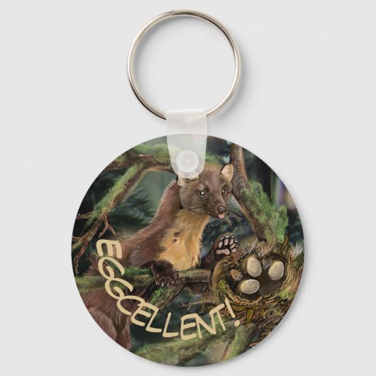 Porte-clés Marten européen (Recto)