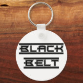 Porte-clés Martial Arts Bold Black Belt Porte - clé (Recto)