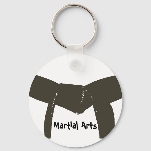 Porte-clés Martial Arts Brown Belt (Recto)