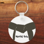 Porte-clés Martial Arts Brown Belt (Recto)