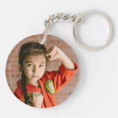 Porte-clés Martial Arts Ceinture Jaune (Dos)