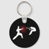 Porte-clés Martial Arts Energy Silhouette (Verso)