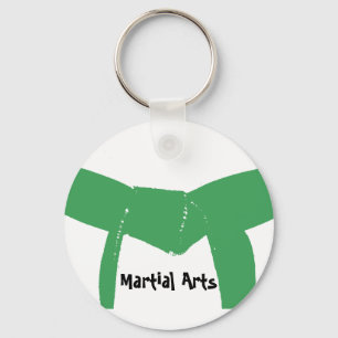 Porte-clés Martial Arts Green Belt
