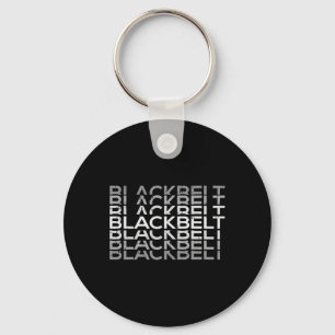 Porte-clés Martial Arts Karate de ceinture noire Taekwondo Tk