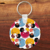 Porte-clés Martin Luther King jour, fraternité et égalité (Recto)