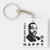Porte-clés Martin Luther King Jr Day Commemorative (Devant)