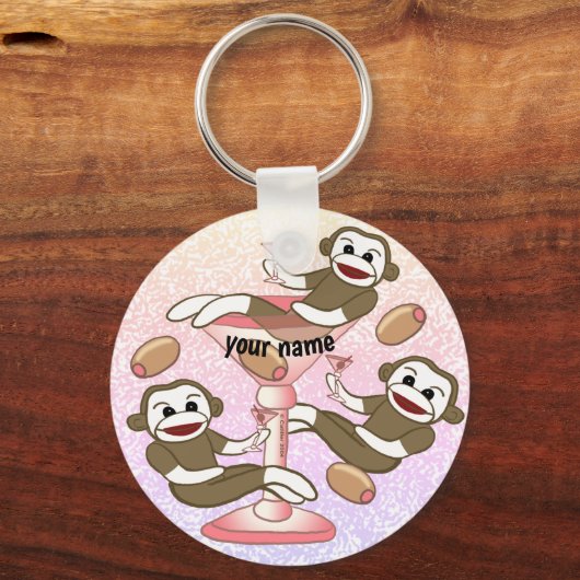 Porte-clés Martini au monkey (Recto)