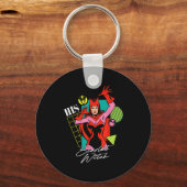 Porte-clés Marvel Saint-Valentin Couples Matching Son Écarlat (Recto)