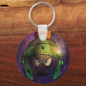 Porte-clés MARVIN LA Bataille MARTIAN™ durcie (Recto)