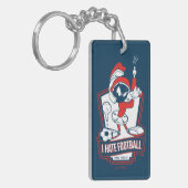 Porte-clés MARVIN LE MARTIEN ™ « Je déteste le football » Gra (Devant gauche)