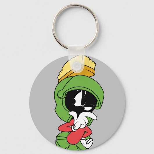 Porte-clés MARVIN LE MARTIEN ™ Pensif (Recto)