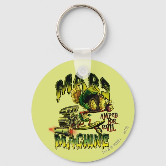 Porte-clés MARVIN MARTIAN™ - Machine Mars (Recto)