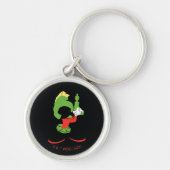 Porte-clés MARVIN MARTIAN™ Silhouette avec Raygun (Devant)