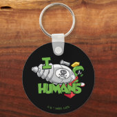 Porte-clés MARVIN THE MARTIAN™ I Laser Humains (Recto)