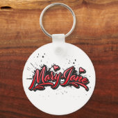 Porte-clés Mary-Jane Red Heart (Recto)
