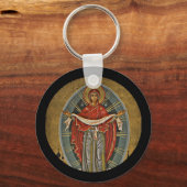 Porte-clés Mary Protector Theotokos (Recto)