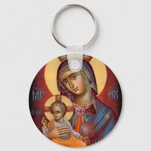 Porte-clés Mary - THEOTOKOS (Recto)
