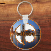 Porte-clés Maryland de Baltimore (Recto)