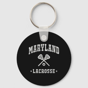 Porte-clés Maryland Lacrosse Vintage Gameday Retro Lacrosse L