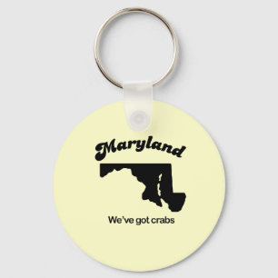 Porte-clés Maryland Motto - Nous avons des crabes