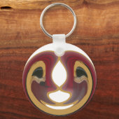 Porte-clés Masai Tribal Whirt Art Imprimer (Recto)