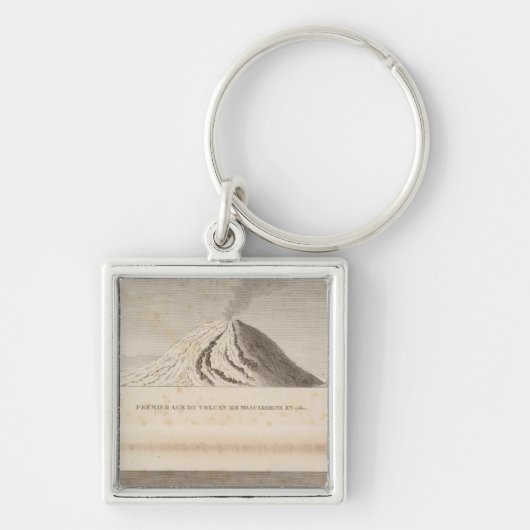 Porte-clés Mascareigne, Vesuve (Devant)