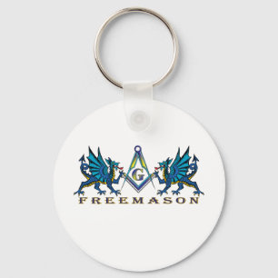 Porte-clés Masonic dragons