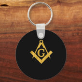 Porte-clés Masonique "Mason for Life" (Recto)