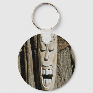 Porte-clés Masque Africain