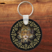 Porte-clés Masque Arlequin (Recto)