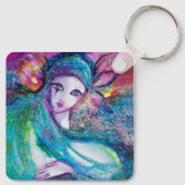 Porte-clés MASQUE BLEU / Masques de Venise (Dos)