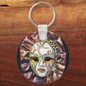 Porte-clés Masque de carnaval décoratif (Recto)