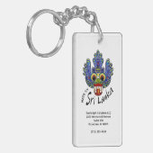 Porte-clés Masque diable du Sri Lanka (Devant gauche)