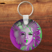 Porte-clés Masque du Carnaval de Venise (Recto)