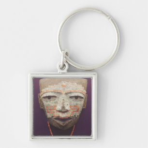 Porte-clés Masque funèbre de Teotihuacan
