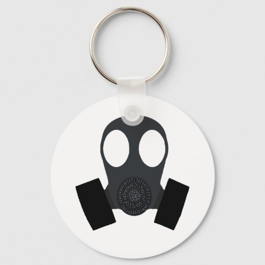 Porte-clés Masque gaz (Recto)