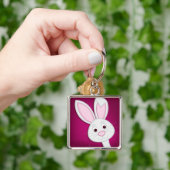 Porte-clés Masquer le lapin de Pâques (main)