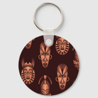 Masques africains ethniques, arrière - plans noirs