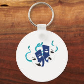 Porte-clés Masques de drame (Recto)